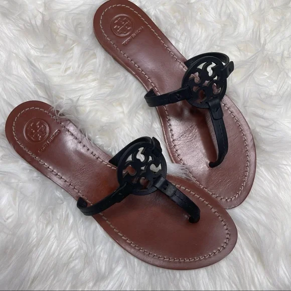 TORY BURCH Mini Millers Thong Sandals - 8.5 - Picture 4 of 8
